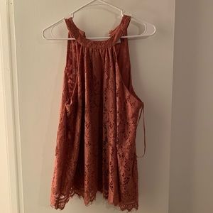 Mauve color top